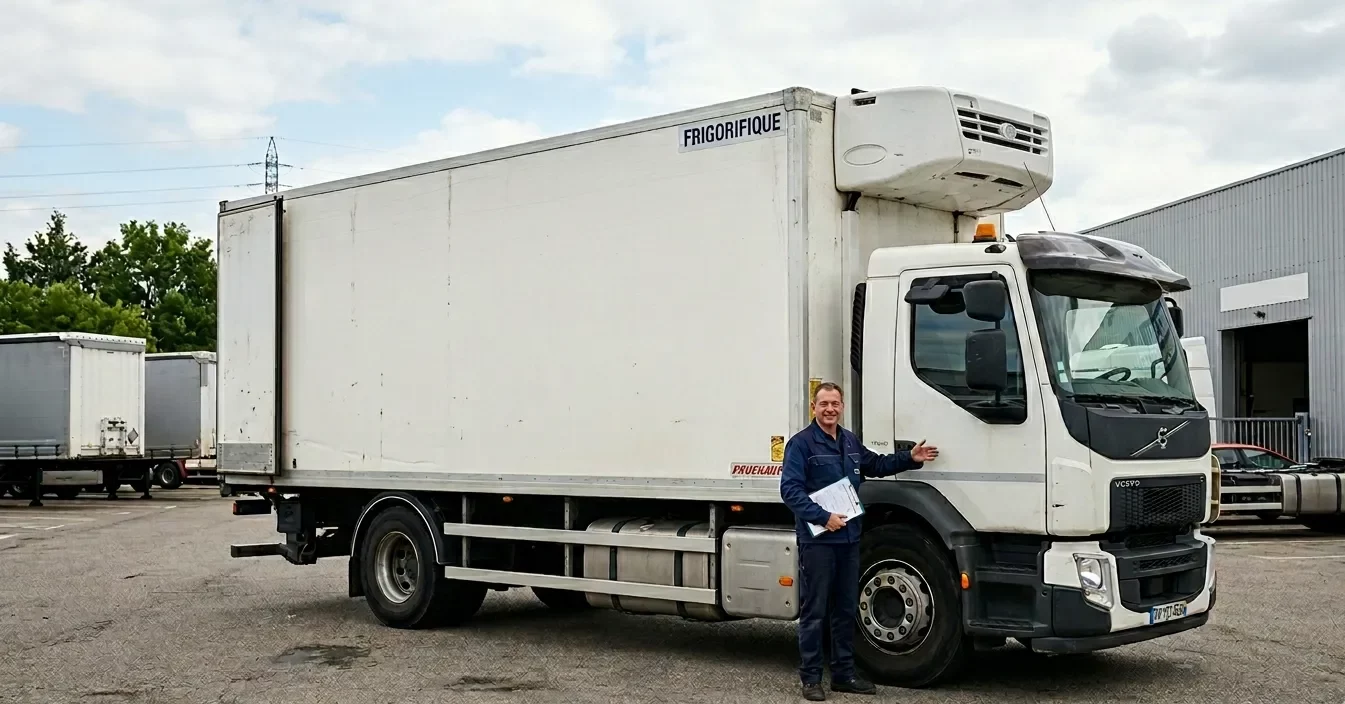 Leasing camion frigorifique d’occasion
